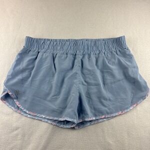 Simpy Southern Running Shorts‎ Blue Built In Brief Women's Size XL